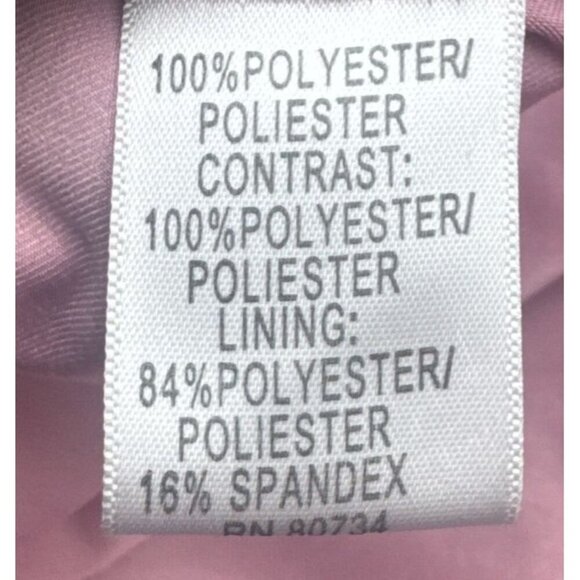 BCBGMAXAZRIA Black & Pink Tulle Woven Spaghetti Strap Cocktail Party Dress Sz 8 - Picture 9 of 11